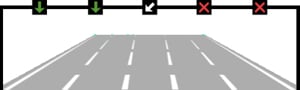 Theory Test Motorway lanes
