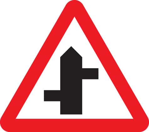 staggered junction