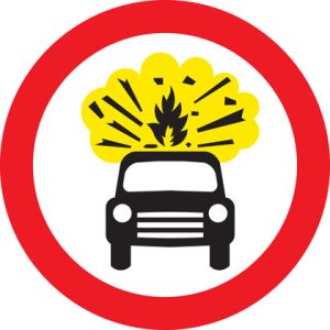 no_vehicles_carry_explosives_signs