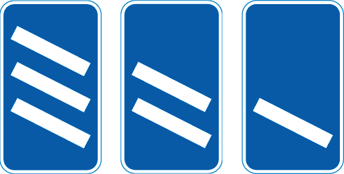 Motorway Countdown Markers